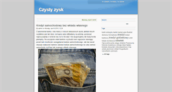 Desktop Screenshot of czystyzysk.net