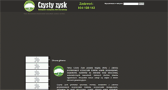 Desktop Screenshot of czystyzysk.eu